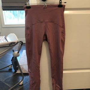Lululemon leggings mauve
